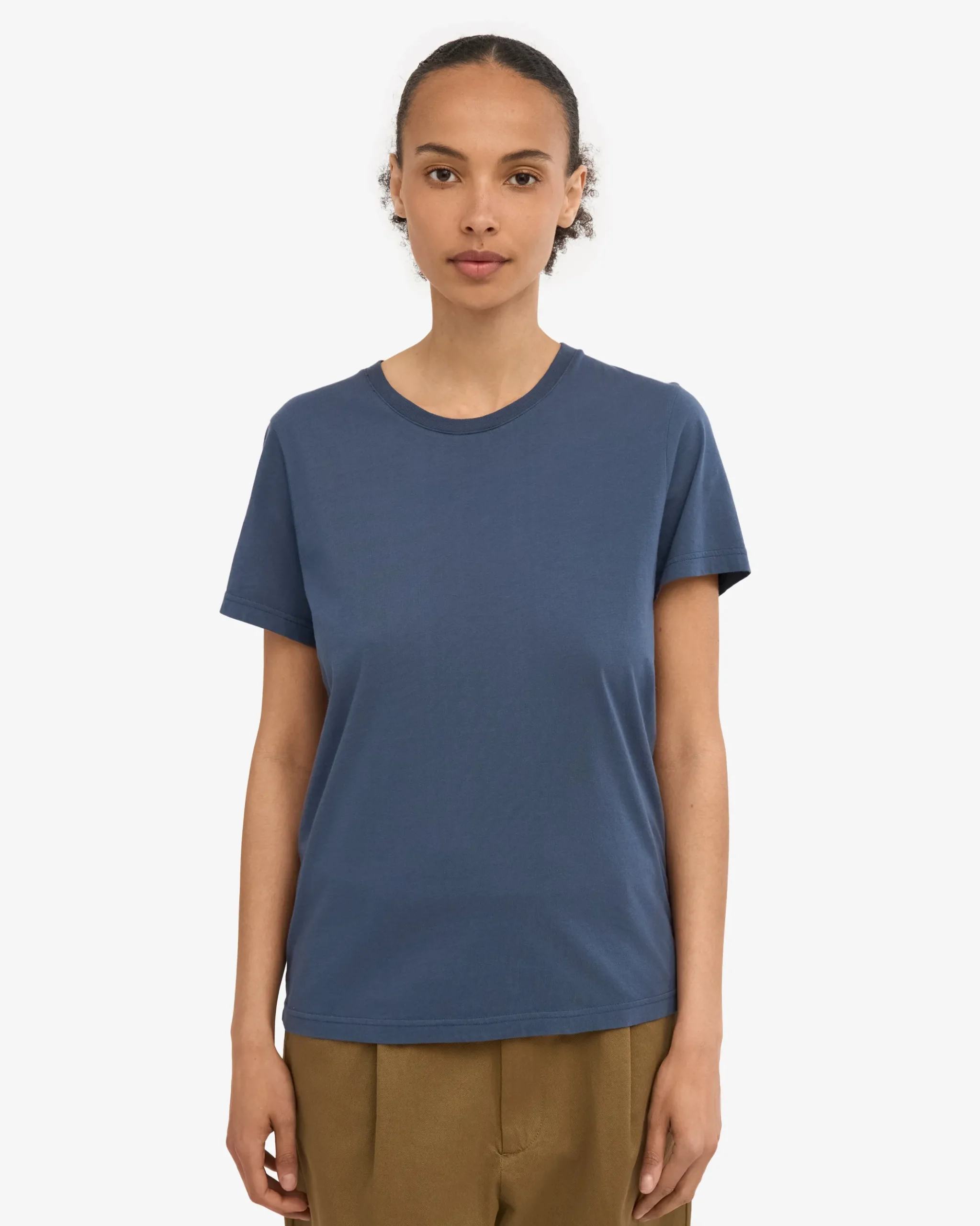 Women Light Organic Tee - Petrol Blue (3-Pack)