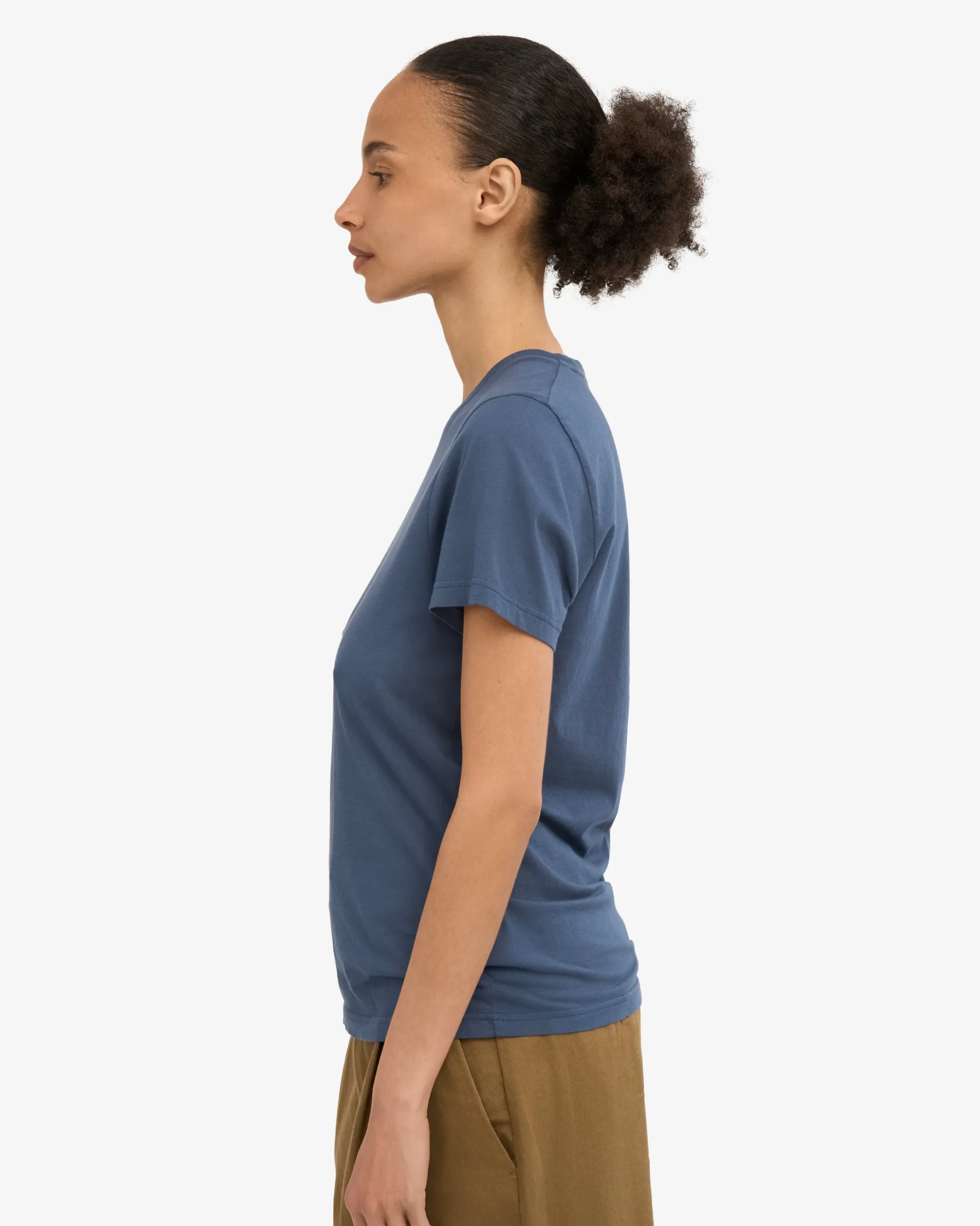 Women Light Organic Tee - Petrol Blue (3-Pack)
