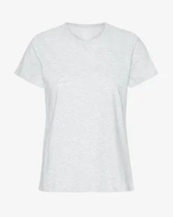 Women Light Organic Tee - Snow Melange