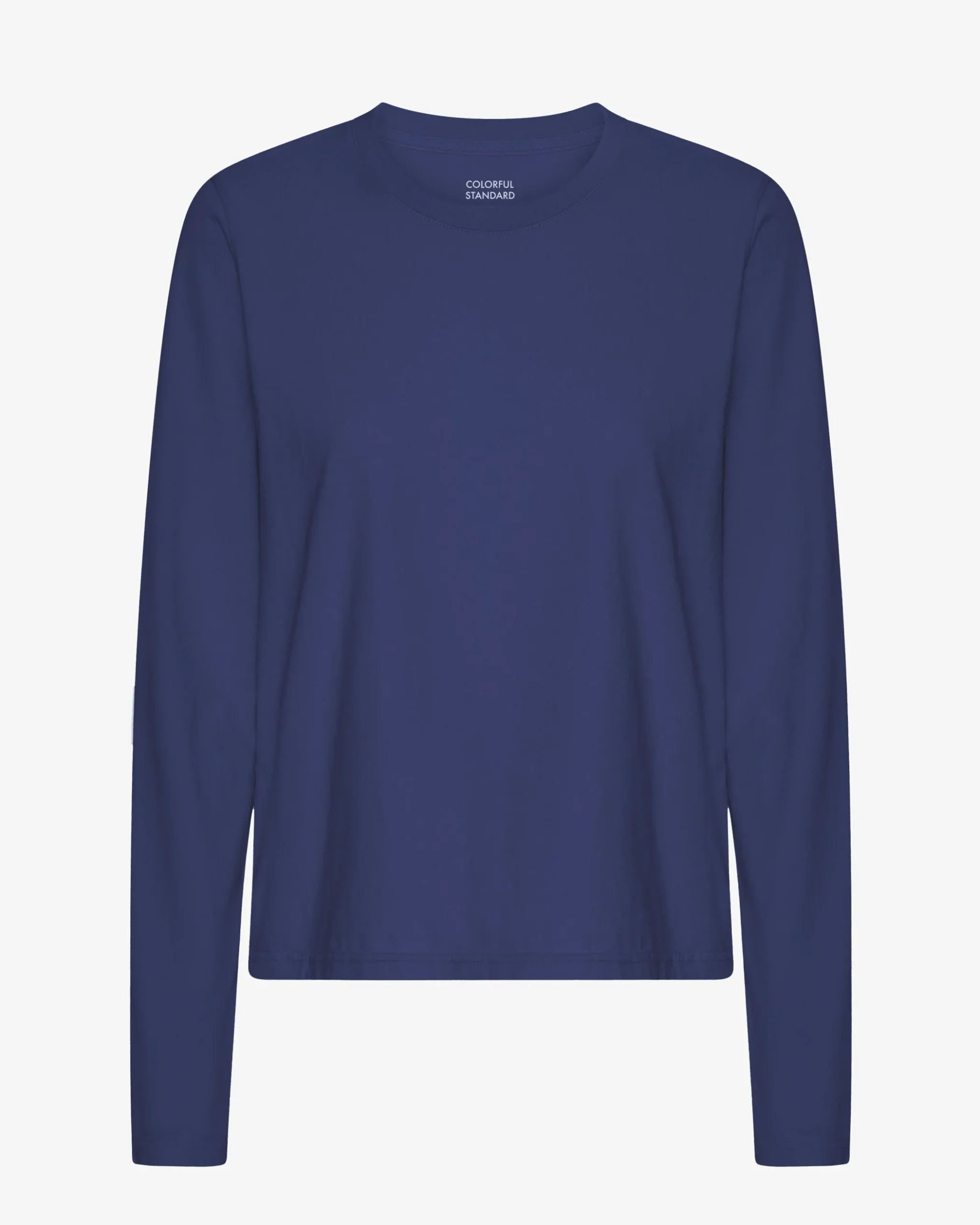 Women Organic LS T-Shirt - Marine Blue
