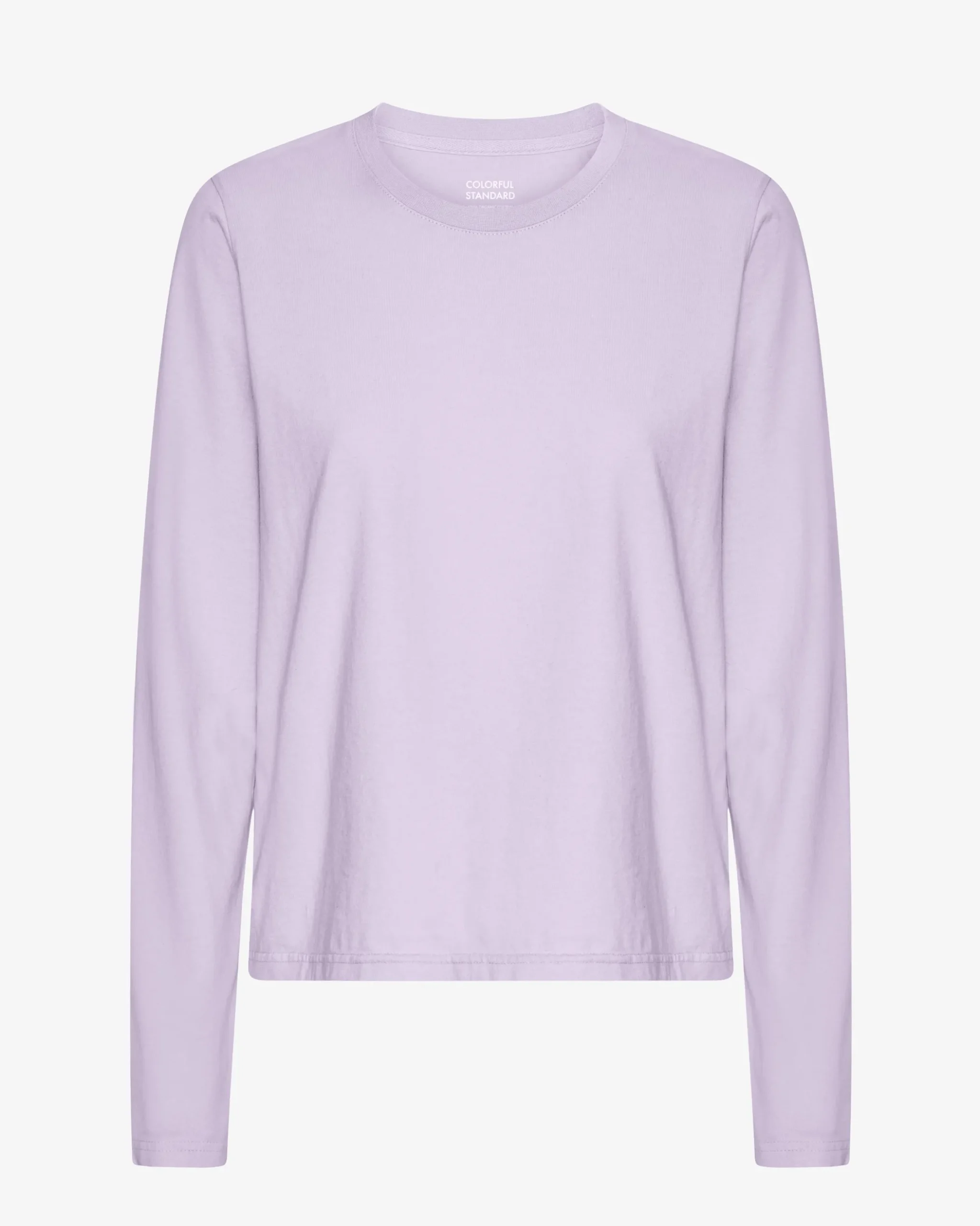 Women Organic LS T-Shirt - Soft Lavender