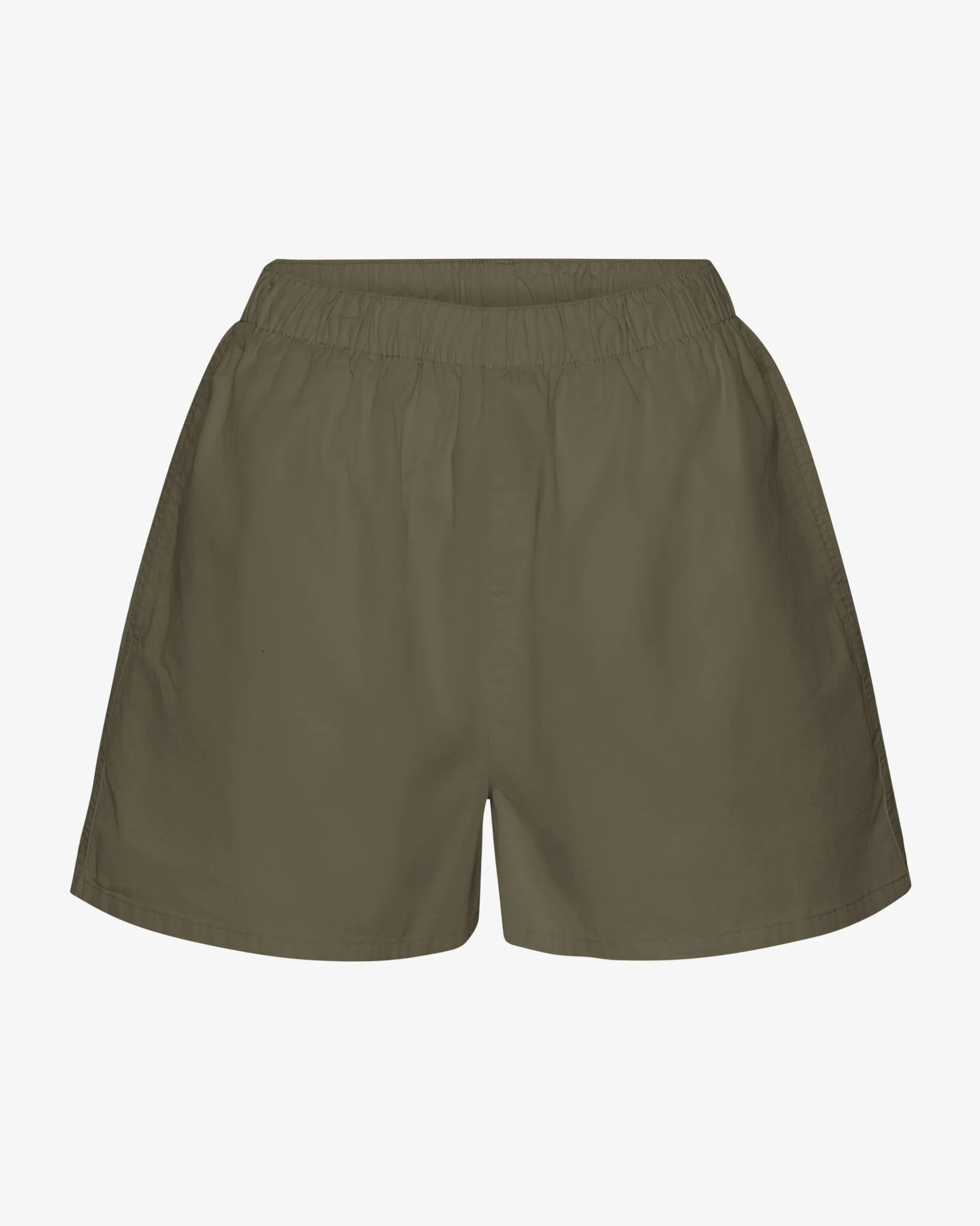 Women Organic Twill Shorts - Dusty Olive